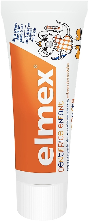 Зубная паста для детей до 6 лет - Elmex Kids Toothpaste — фото N2