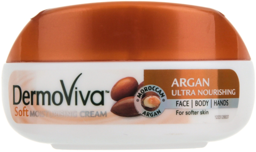 Питательный крем для лица "Аргана" - Dabur DermoViva Cream 