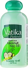 Масло для волос кокосовое - Dabur Vatika Coconut Hair Oil — фото N1
