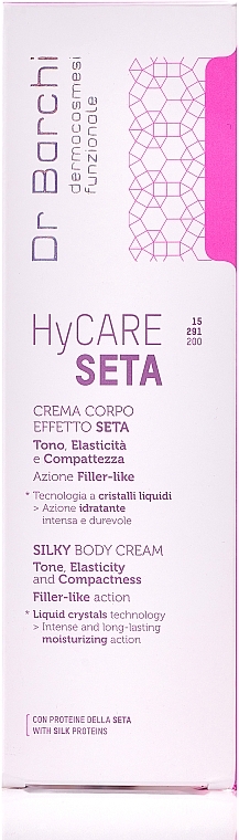 Крем-філер для тіла - Dr. Barchi HyCare Seta Body Filler Cream — фото N3