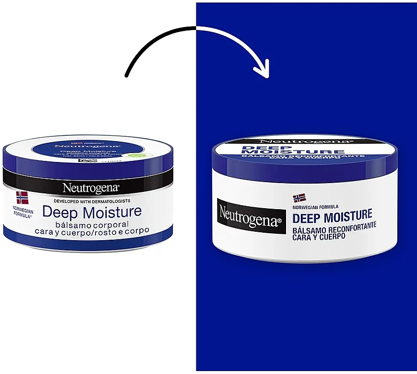 Набор - Neutrogena Norwegian Formula Comforting Deep Hydration Balm (balm/2x300ml) — фото N2