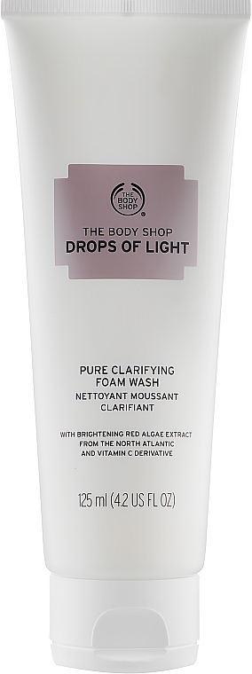 Пенка для умывания - The Body Shop Drops of Light Pure Clarifying Foam Wash — фото N1