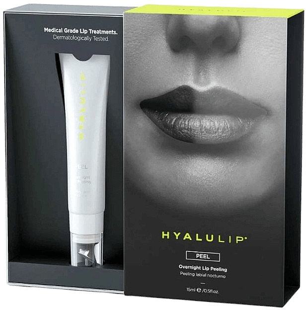 Нічний пілінг для губ - Hyalulip Peel Overnight Lip Peeling — фото N1