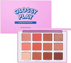 Духи, Парфюмерия, косметика Палетка теней для век - Holika Holika Piece Matching 12-colors Glossy Play Eye Shadow Palette