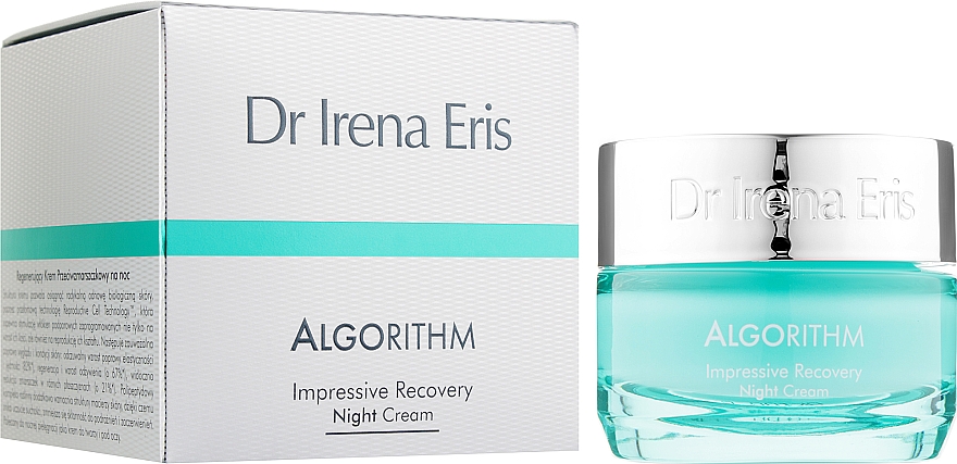 Интенсивно восстанавливающий ночной крем для кожи лица - Dr Irena Eris Algorithm Impressive Recovery Night Cream — фото N2
