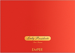 Парфумерія, косметика Lady Presidente - Набір (edp/100ml + deo/200ml + b/lot/100ml)