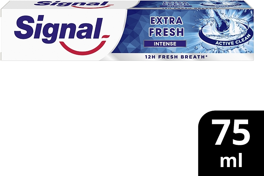 УЦЕНКА Зубная паста "Экстра свежесть" - Signal Extra Fresh Aquamint Toothpaste * — фото N4