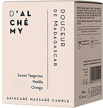 Масажна свічка для тіла "Мадагаскарська свіжість" - D'Alchemy Douceur De Madagascar Skincare Massage Candle — фото N2