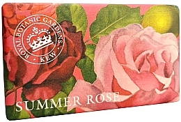 Парфумерія, косметика Мило "Літня троянда" - The English Soap Company Kew Gardens Summer Rose Soap