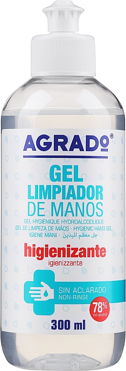 Очищающий гель для рук - Agrado hand Sanitizing Gel — фото N1