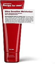 Духи, Парфюмерия, косметика Крем для лица - Recipe For Men Ultra Sensitive Moisturizer 