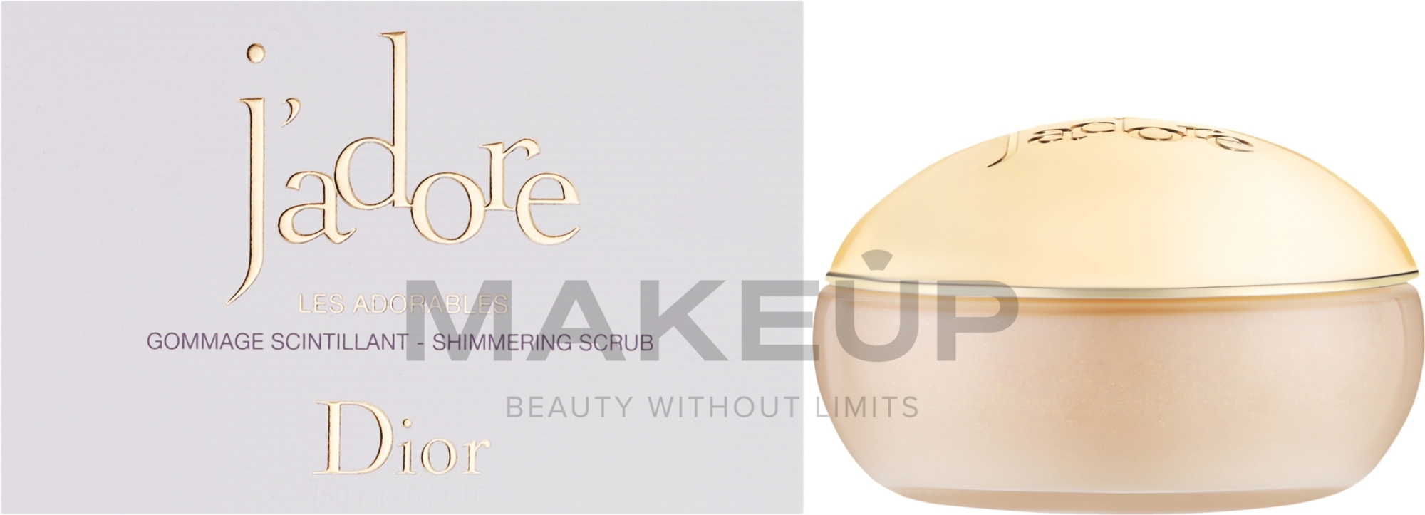 Dior J’adore Les Adorables Shimmering Scrub - Скраб для тела — фото 150ml