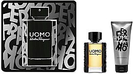 Духи, Парфюмерия, косметика Salvatore Ferragamo Uomo Gift Set - Набор (edt/50ml + sh/gel/100ml)