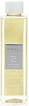 Парфумерія, косметика Наповнювач для аромадифузора "М'яка шкіра" - Millefiori Milano Zona Soft Leather Refill (запасний блок)