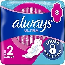 Гігієнічні прокладки, 8 шт. - Always Ultra Super Plus — фото N1