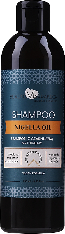 Шампунь с маслом черного тмина - Beaute Marrakech Nigella Sativa Shampoo