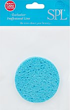 Парфумерія, косметика Губка для демакіяжу, 96470, блакитна - SPL