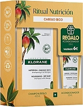 Парфумерія, косметика Набір - Klorane Mango (shm/400ml + balm/200ml)