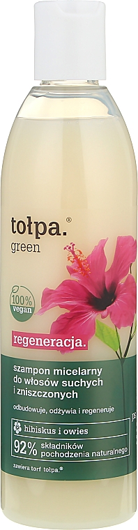 Шампунь реконструкция для поврежденных волос - Tolpa Green Shampoo