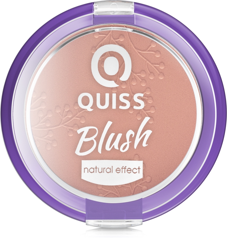Румяна для лица - Quiss Blush Natural Effect — фото N2