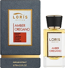 Loris Parfum Amber Oregano - Духи (тестер с крышечкой) — фото N2