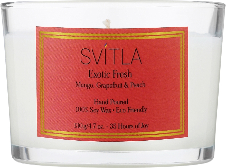 Ароматическая свеча "Экзотический фреш" - Svitla Exotic Fresh — фото N1