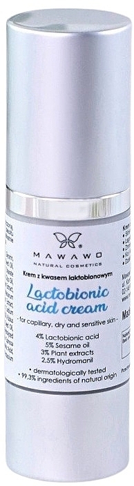 Крем с лактобионовой кислотой - Mawawo Lactobionic Acid Cream — фото N1