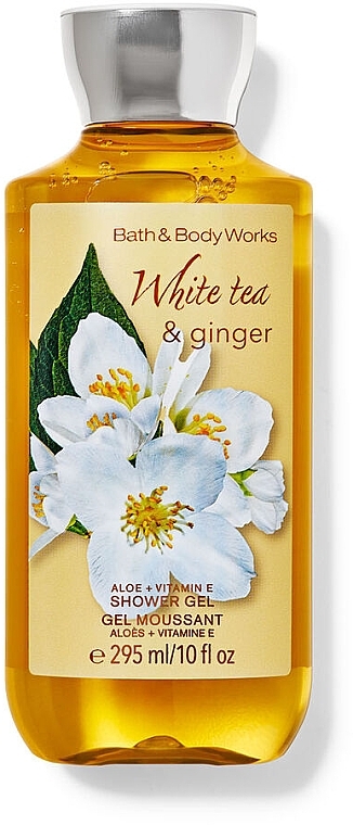 Гель для душа - Bath and Body Works White Tea & Ginger Daily Nourishing Body Lotion — фото N1
