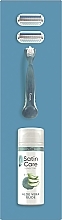 Набор - Gillette Venus Smooth (razor/1pc + refil/2pcs + shave/gel/75ml)  — фото N2