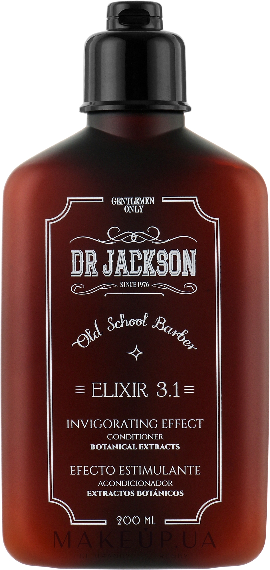 Щоденний відновлювальний кондиціонер-еліксир - Dr Jackson Gentlemen Only Elixir 3.1 Regulator & Revitalizer Conditioner — фото 200ml