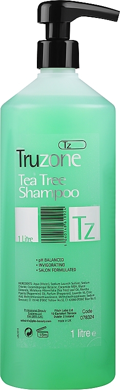 Шампунь для волос "Чайное дерево" - Osmo Truzone Tea Tree Shampoo — фото N1