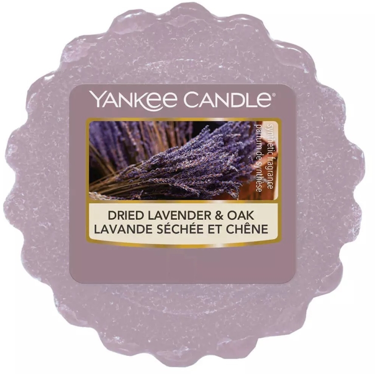 Ароматичний віск - Yankee Candle Dried Lavender & Oak Wax Melt — фото N1