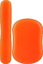 Парфумерія, косметика Набір футлярів для мила та зубної щітки, яскраво-помаранчевий - Sanel