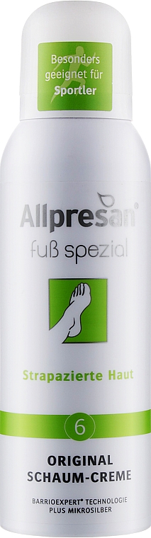 Крем-піна для пошкодженої шкіри, № 6 - Allpresan Foot Special 6 — фото N1