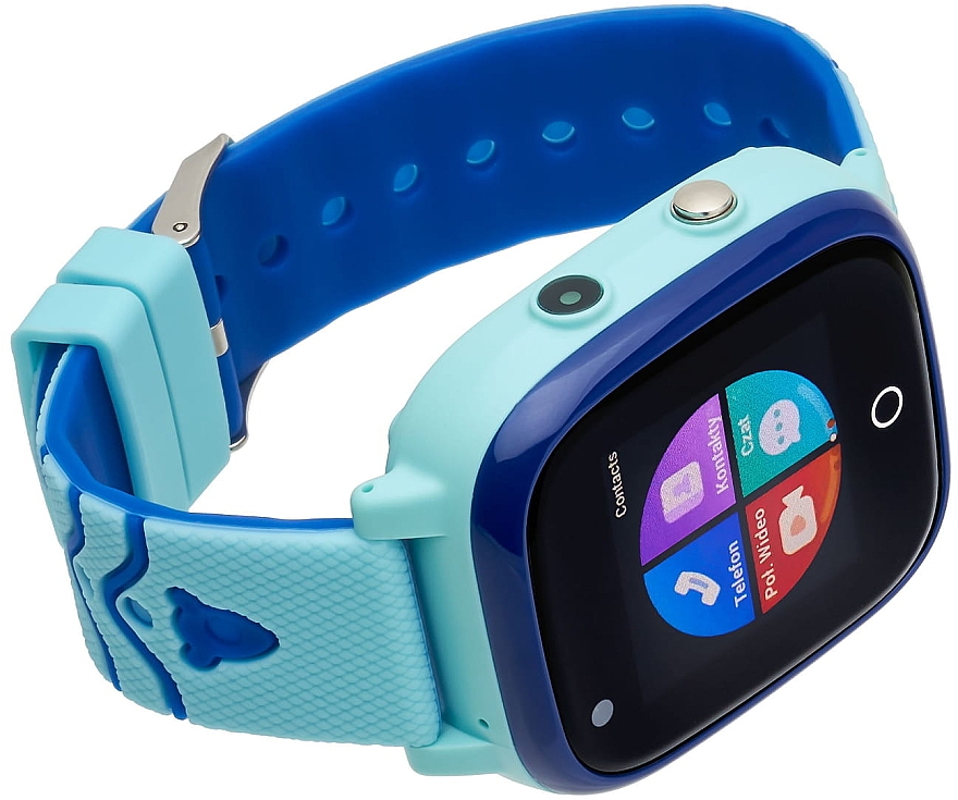 Смарт-годинник для дітей, синій - Garett Smartwatch Kids Sun 4G — фото N3
