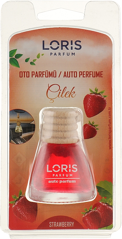 Аромаподвеска для автомобиля "Клубника" - Loris Parfum  — фото N1