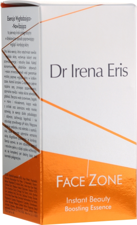Зволожувальна і розгладжувальна есенція для обличчя - Dr Irena Eris Face Zone Boosting Essense — фото N1