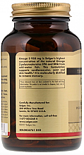 Диетическая добавка "Омега-3" 950 мг ЭПК & ДГК - Solgar Triple Strength Omega-3 EPA & DHA — фото N2