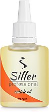 Парфумерія, косметика Олія для кутикули "Малина" - Siller Professional Cuticle Oil