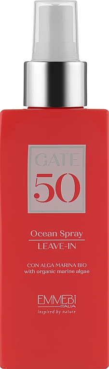 Несмываемый спрей для волос - Emmebi Italia Gate 50 Wash Ocean Spray Leave-In — фото N1