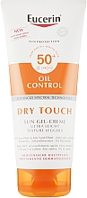 Сонцезахисний ультралегкий гель-крем з матувальним ефектом - Eucerin Oil Control Dry Touch Sun Gel-Cream SPF50+ — фото N1