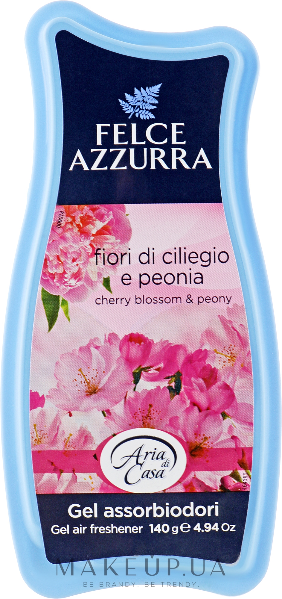 Освежитель - Felce Azzurra Gel Air Freshener Sweet Harmony Talc & Cherry — фото 140g