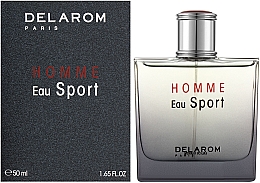 Delarom Homme Eau Sport - Парфумована вода — фото N2