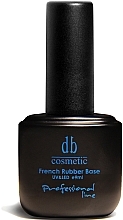 Базовое покрытие для ногтей - Dark Blue Cosmetics French Rubber Base  — фото N1