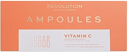 Ампулы для более яркой и сияющей кожи - Revolution Skincare Illuminating Ampoules With Vitamin C — фото N1