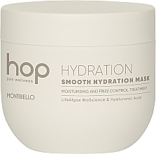 Увлажняющая маска для вьющихся и непослушных волос - Montibello HOP Smooth Hydration Mask — фото N2