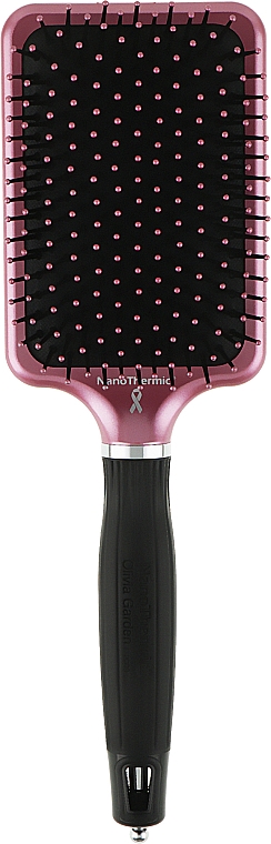 Щетка для волос - Olivia Garden Nano Thermic Think Pink Paddle — фото N1