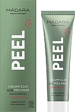 Парфумерія, косметика Глиняна маска-пілінг з АНА-кислотами - Madara Cosmetics Peel Creamy Clay AHA Peel Mask