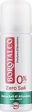 Парфумерія, косметика Дезодорант-спрей без солей алюмінію - Borotalco Original Zero Sali 48H Deo Spray