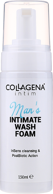 Пінка для інтимної гігієни для чоловіків - Collagena Intim Man's Intimate Wash Foam — фото N1